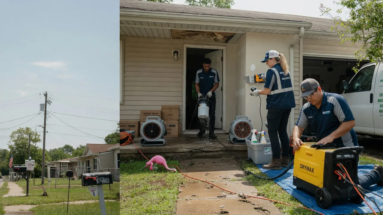 Storm Damage Water Removal in Griffith, IN near me